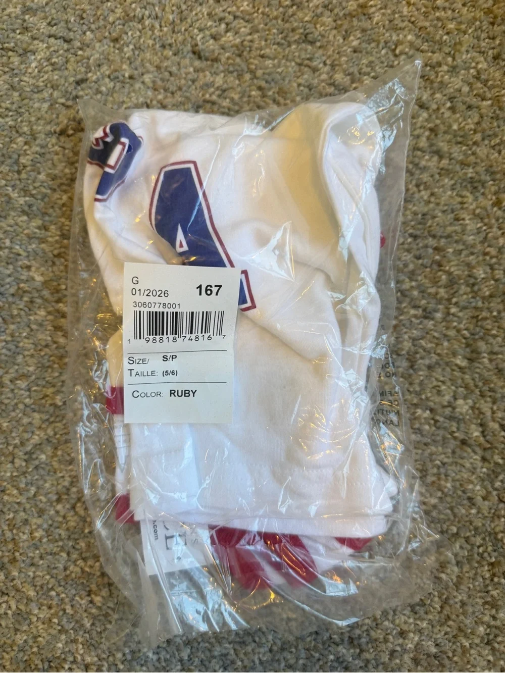 The Children's Place USA patriotic 250 Tank kids size 10/12